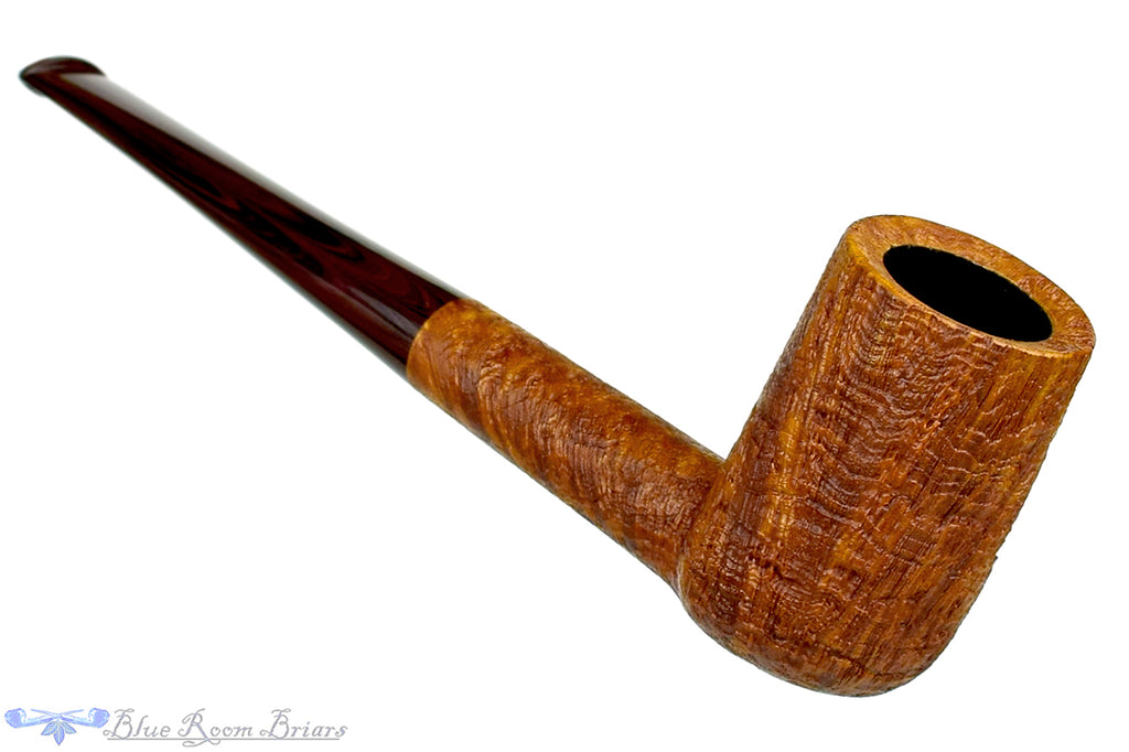 Blue Room Briars is proud to present this Thomas James Pipe Tan Blast Chimney with Brindle