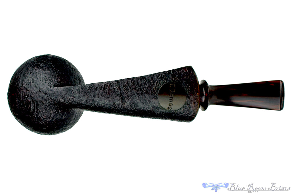 Blue Room Briars is proud to present this Thomas James Pipe Sandblast Danish Teardrop with Brindle