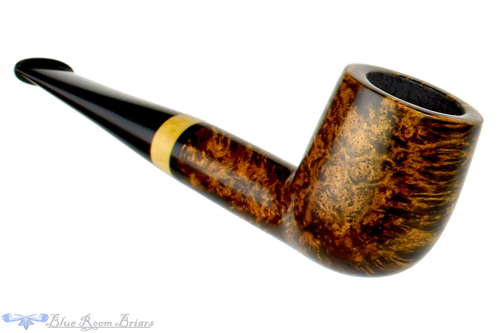 Blue Room Briars is proud to present this Bill Shalosky Pipe 334 Billiard with Box Elder