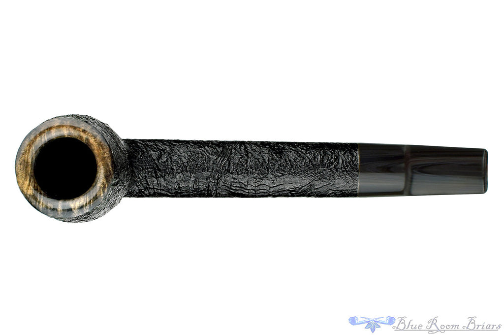 Jesse Jones Pipe Black Blast Large Lumberman with Grey Brindle