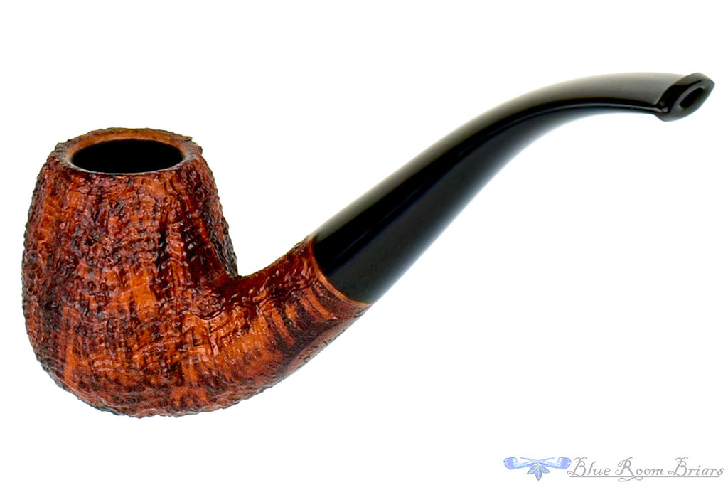 Blue Room Briars is proud to present this Clark Layton Pipe 1/2 Bent Ring Blast Billiard