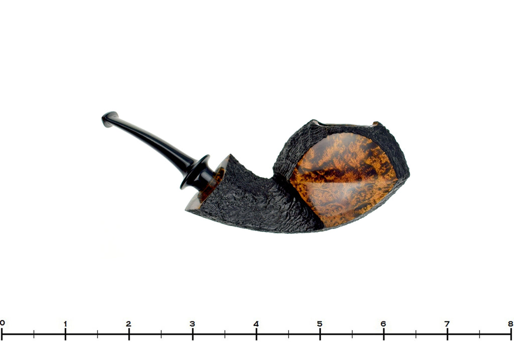 Blue Room Briars is proud to present this David Huber Pipe Sandblast Armored Bull Fish