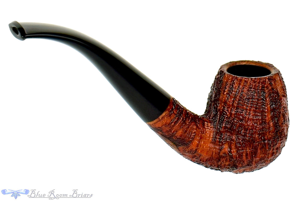 Blue Room Briars is proud to present this Clark Layton Pipe 1/2 Bent Ring Blast Billiard