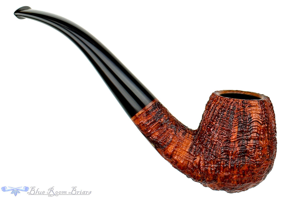 Blue Room Briars is proud to present this Clark Layton Pipe 1/2 Bent Ring Blast Billiard