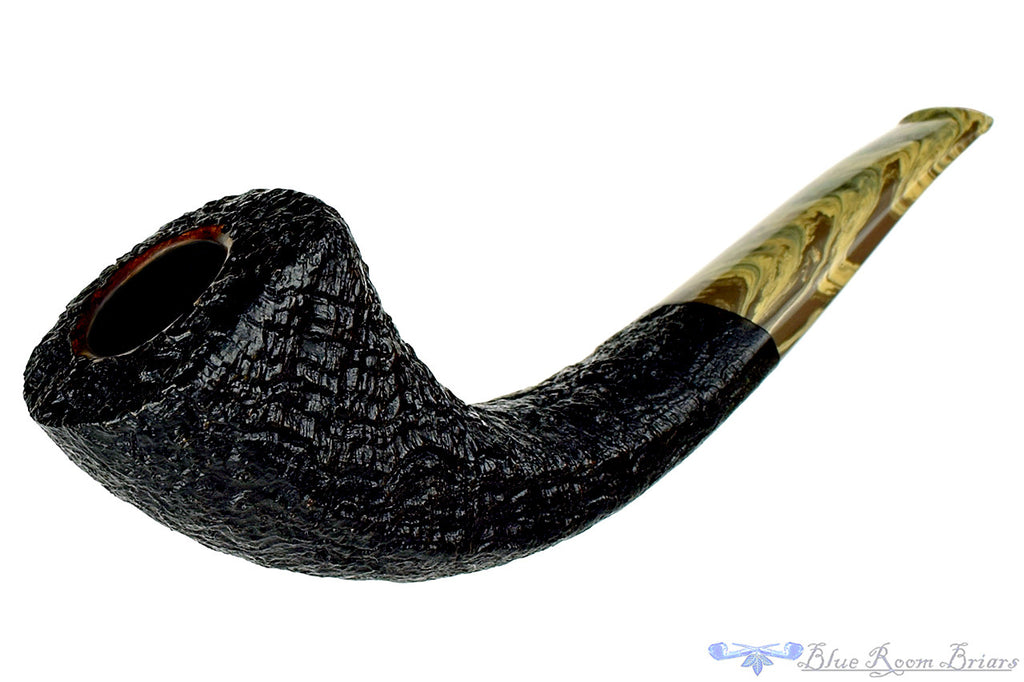 Blue Room Briars is proud to present this Clark Layton Pipe Black Blast Horn