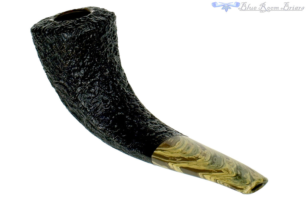 Blue Room Briars is proud to present this Clark Layton Pipe Black Blast Horn