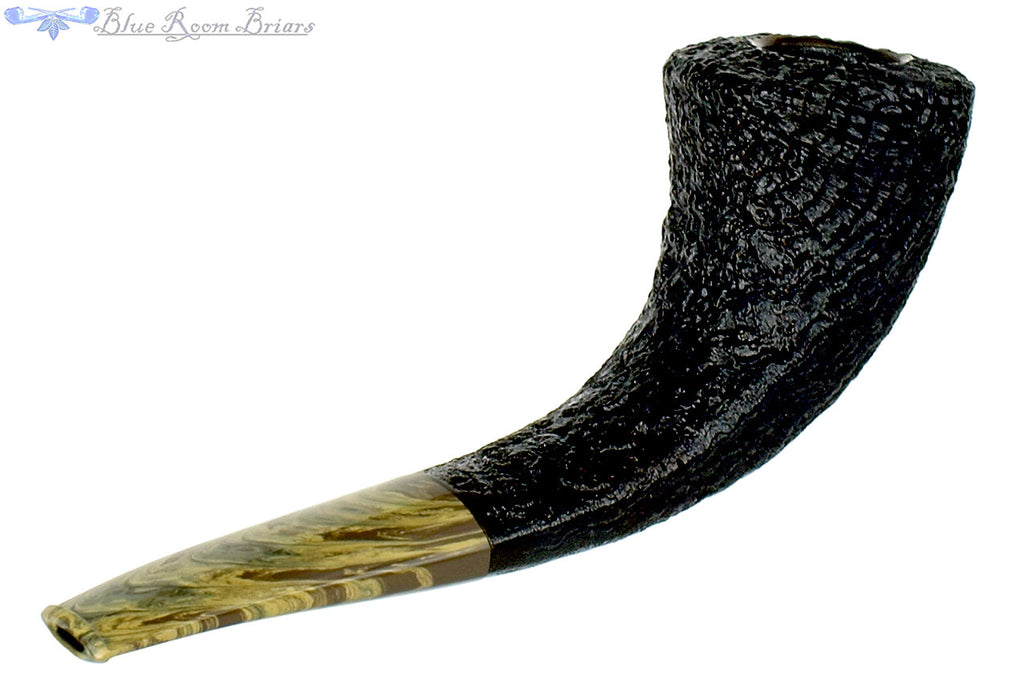 Blue Room Briars is proud to present this Clark Layton Pipe Black Blast Horn
