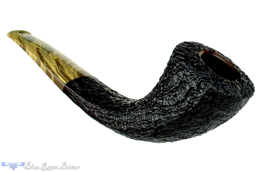 Blue Room Briars is proud to present this Clark Layton Pipe Black Blast Horn