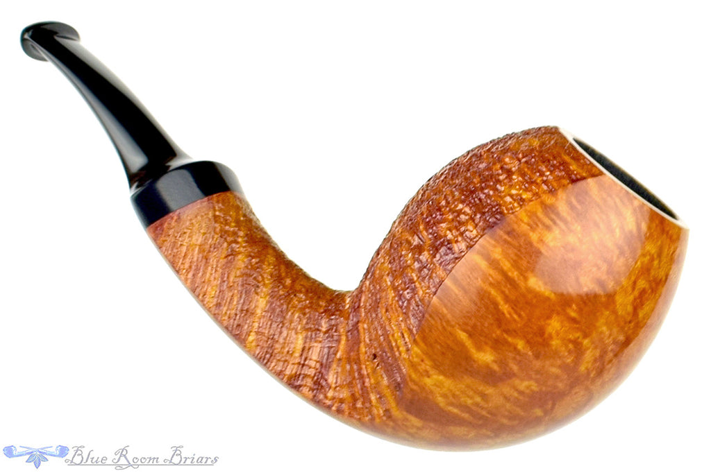 Blue Room Briars is proud to present this David S. Huber Pipe Partial Sandblast Cobra