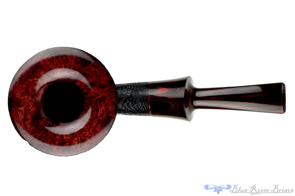 Blue Room Briars is proud to present this Jesse Jones Pipe Black Blast Bent Cherrywood with Smooth Rim