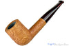 Blue Room Briars is proud to present this Bill Shalosky Pipe 607 Tan Blast Billiard with Cumberland Brindle