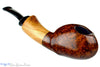 Blue Room Briars is proud to present this Dirk Heinemann Pipe Blowfish with Wood Ferrule