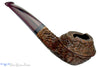 Andrea Gigliucci Pipe Carved 1/8 Bent Windscreen Bulldog with Ebony and Brindle