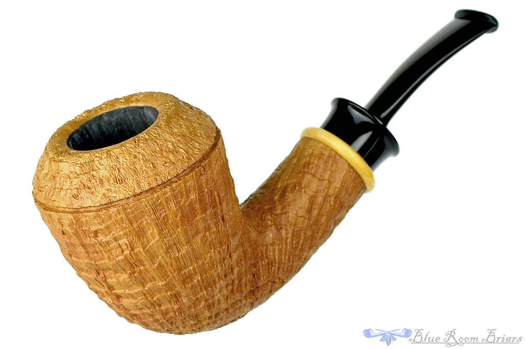 Blue Room Briars is proud to present this Bill Shalosky Pipe 376 Ring Blast Rhodesian with Boxwood