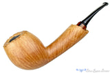 Blue Room Briars is proud to present this Tom Richard Pipe Smooth Freehand with Plateaux and Zebrawood Ferrule