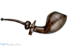 Blue Room Briars is proud to present this Andrey Kharitonov Pipe Pear with Brass and Brindle