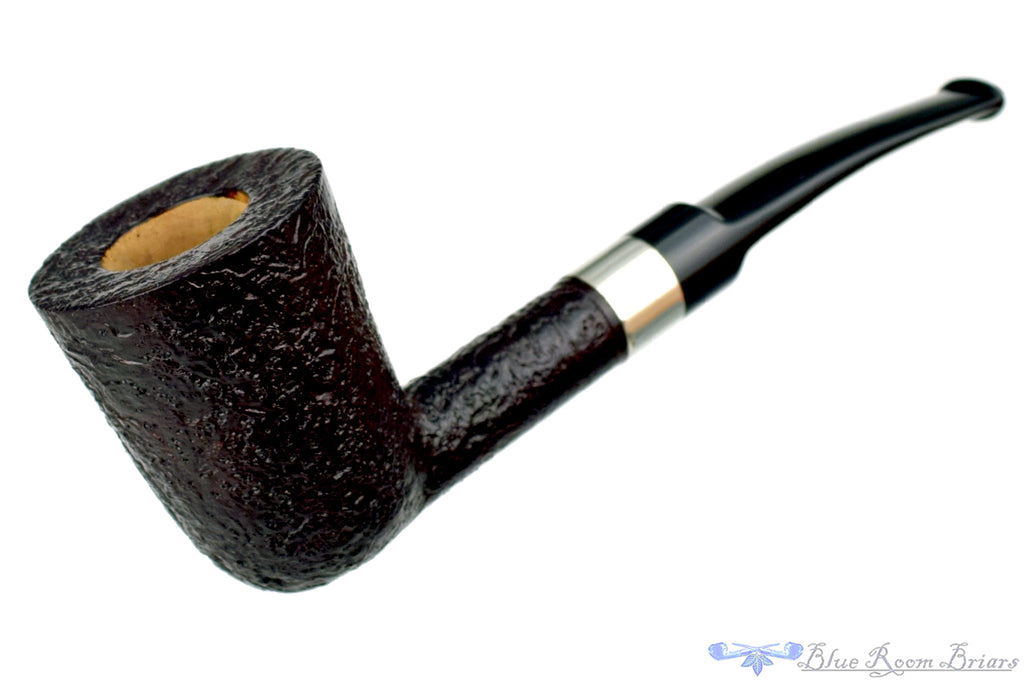 Blue Room Briars is proud to present this Todd Harris Pipe Sandblast Dublin with Silver Band