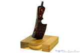 Blue Room Briars is proud to present this Jesse Jones Pipe Cleaver with Cutting Block Stand