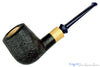 Blue Room Briars is proud to present this Doug Finlay Pipe Large Black Blast Billiard with Boxwood and Blue Stem