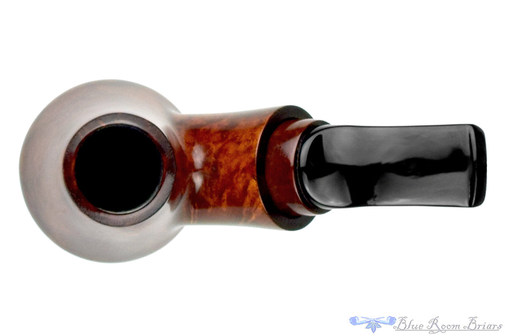 Blue Room Briars is proud to present this Johny Pipes Bent Volcano Reverse Calabash