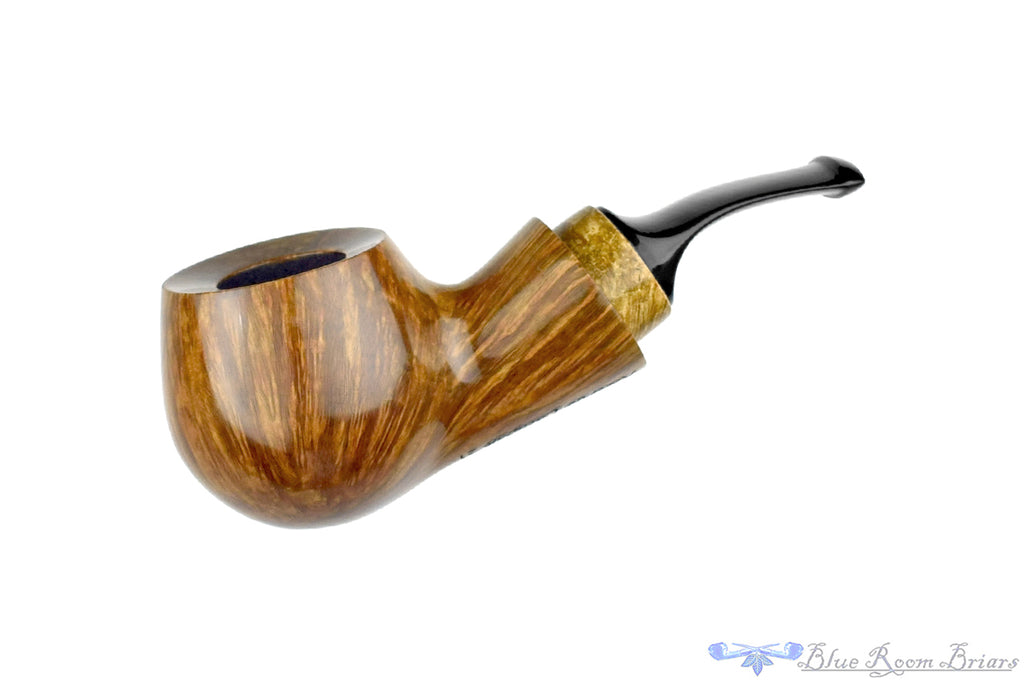 Blue Room Briars is proud to present this Johny Pipes Bent Apple Reverse Calabash