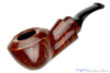 Blue Room Briars is proud to present this Johny Pipes Bent Rhodesian Reverse Calabash