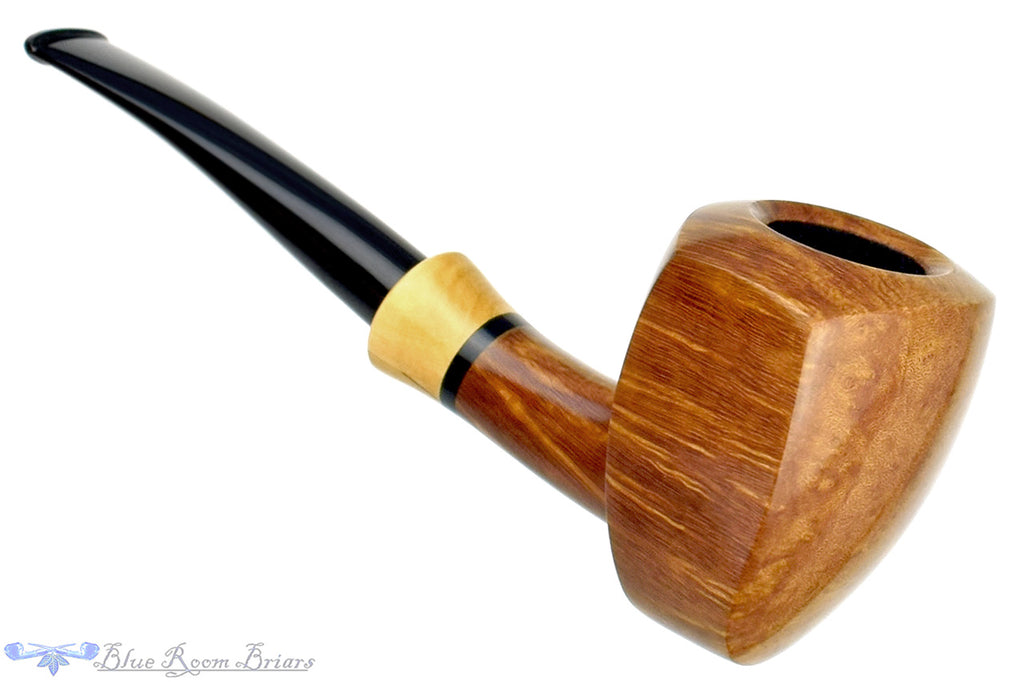 Blue Room Briars is proud to present this Brian Madsen Pipe Smooth Elephant's Foot with Boxwood