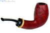 Blue Room Briars is proud to present this Thomas James Pipe Red Blast 1/4 Bent Danish Egg with French Box Wood