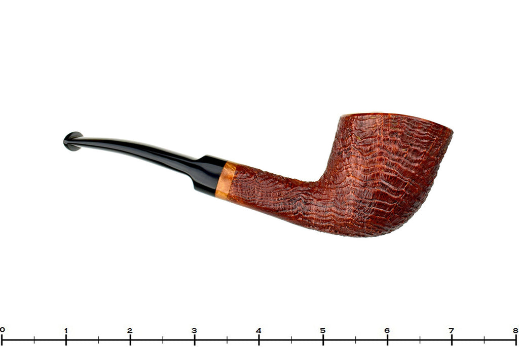 Blue Room Briars is proud to present this RC Sands Pipe 1/8 Bent Ring Blast Dublin with Smooth Rim