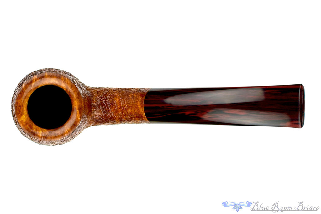 Blue Room Briars is proud to present this Jesse Jones Pipe Tan Blast 1/2 Bent Billiard