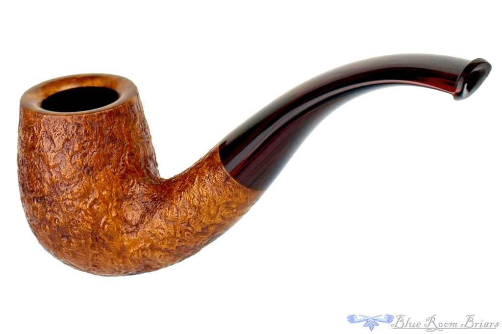 Blue Room Briars is proud to present this Jesse Jones Pipe Tan Blast 1/2 Bent Billiard