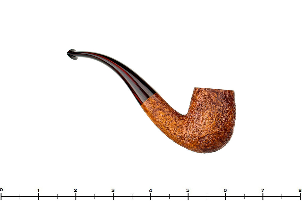 Blue Room Briars is proud to present this Jesse Jones Pipe Tan Blast 1/2 Bent Billiard