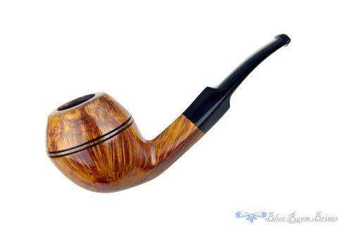 Erik Nielsen Pipe Grade B Bent Billiard with Horn