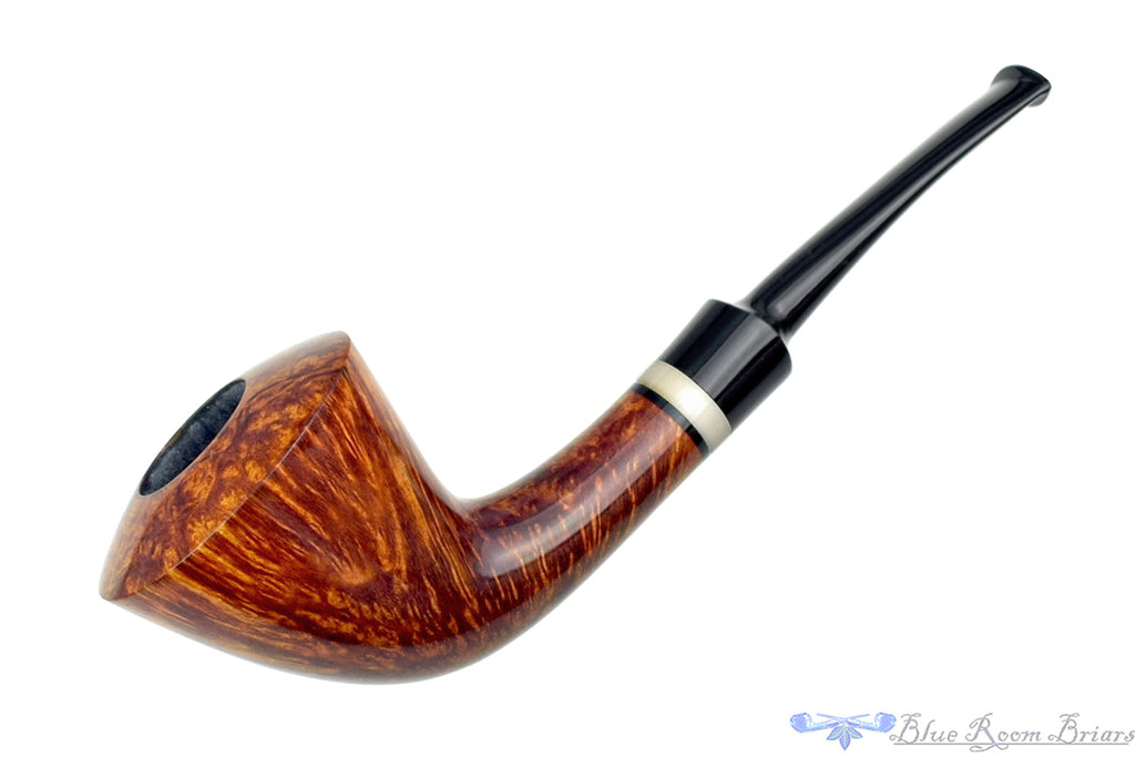 Blue Room Briars is proud to present this George Boyadjiev Pipe Grade A Dublin with Super Tusk