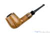 Blue Room Briars is proud to present this Jerry Crawford Pipe Smooth Brandy with Ox Horn