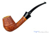 Blue Room Briars is proud to present this Russ Cook Pipe 2308 Bent Tall and Long Sandblast Rhodesian
