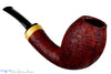 Thomas James Pipe Sandblast Egg with Teardrop Shank and French Boxwood