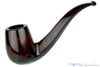 Jesse Jones Pipe 4519 1/2 Bent Diamond Shank Billiard with Brindle Stem